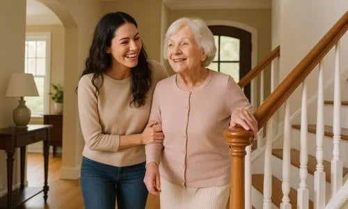 4 Ways to Get Elderly People Upstairs Safely