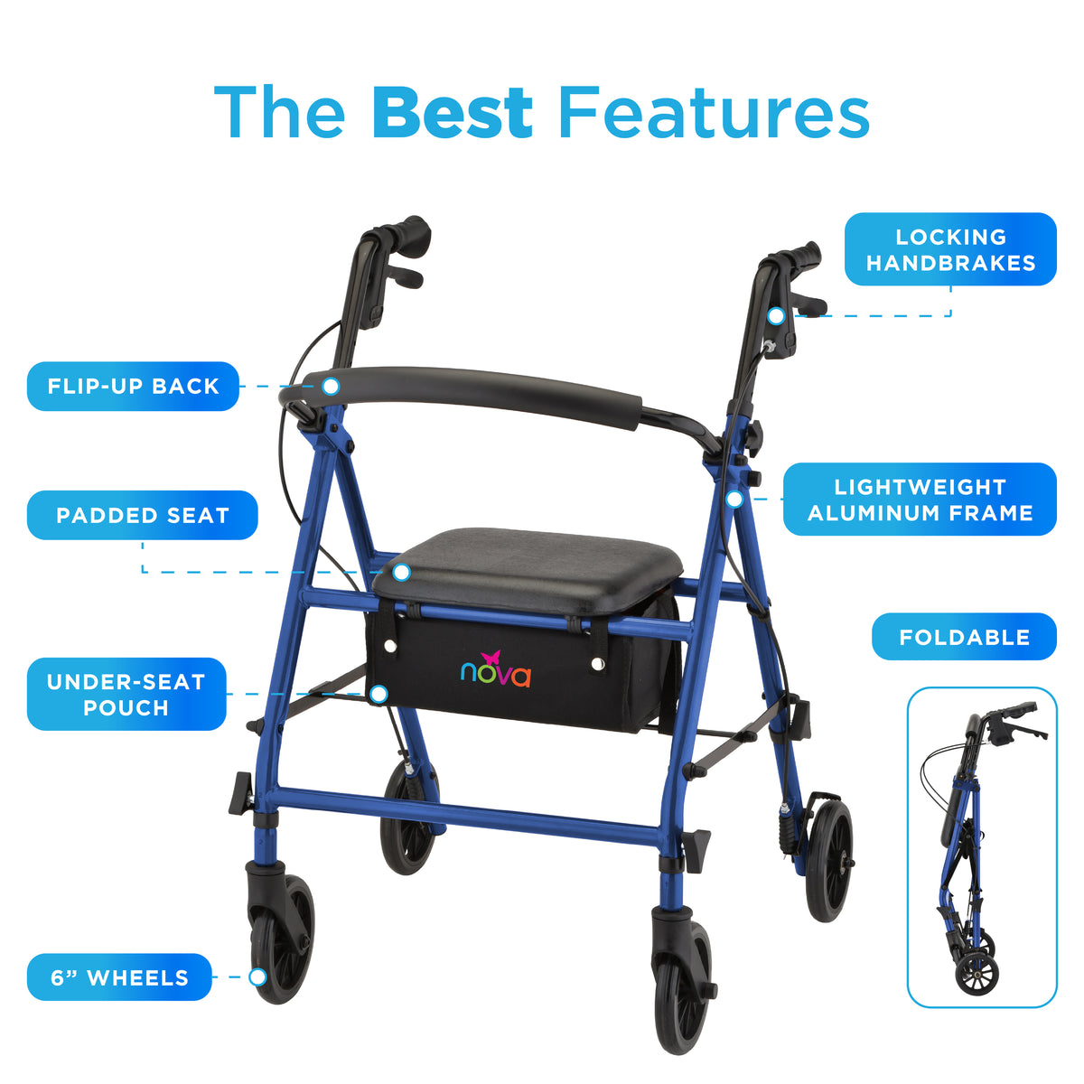 Breeze KD Rollator