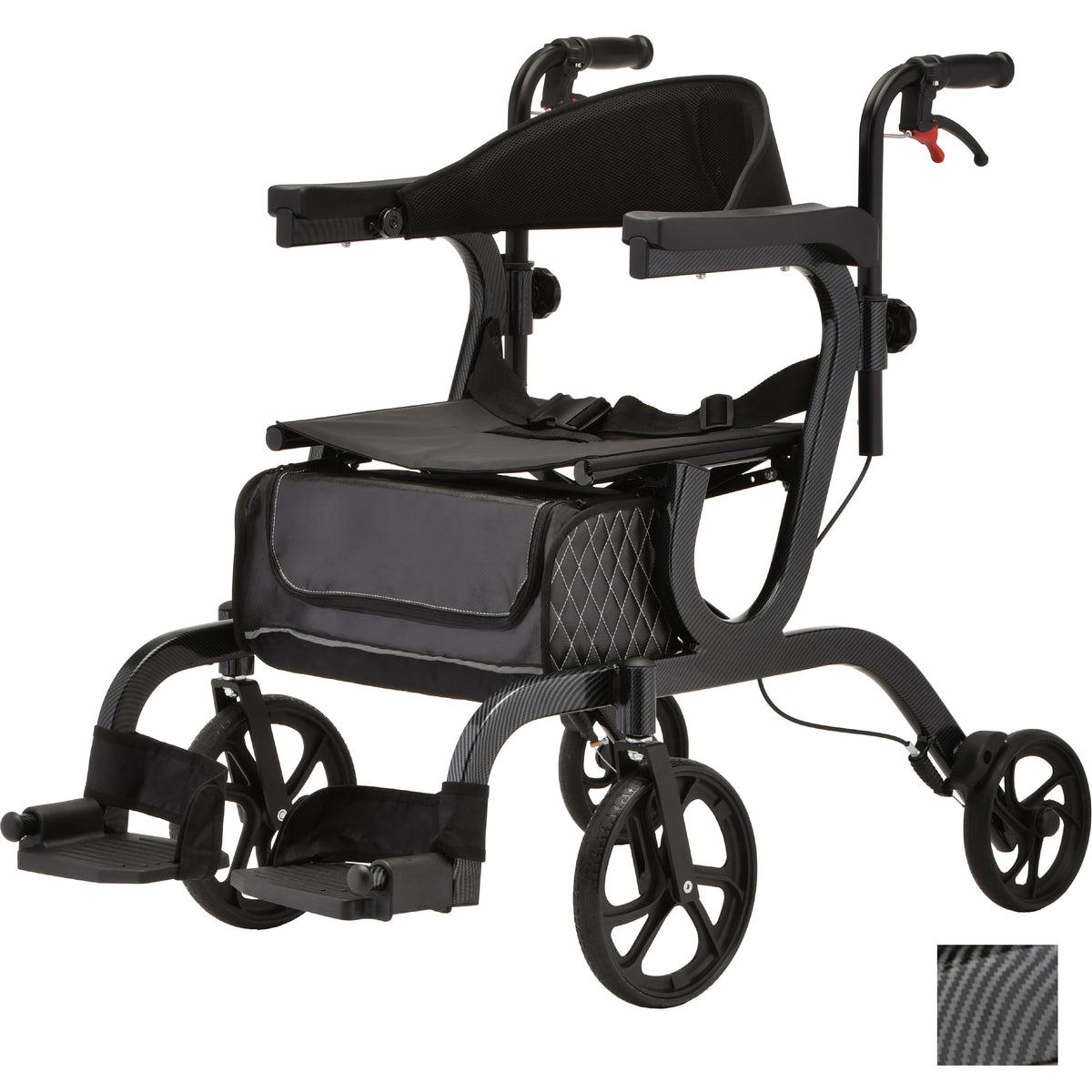 Gemini 2 in 1 Rollator Transport Chair