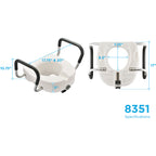 Raised Toilet Seat 5" - Nova
