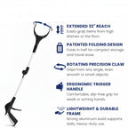 32" Folding Reacher Grabber