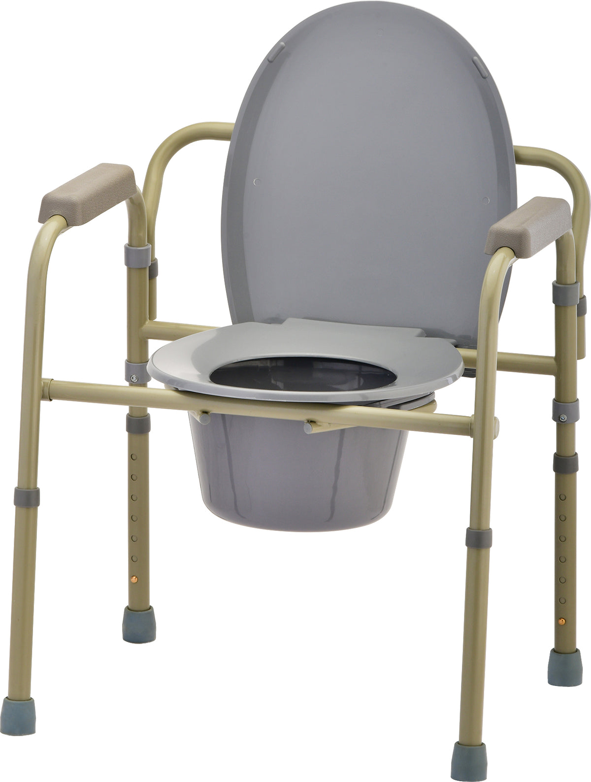 Ada Ramp Guard 3 in 1 Folding Commode