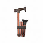 Folding Cane with Mini Quad Tip