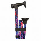 Folding Cane with Mini Quad Tip
