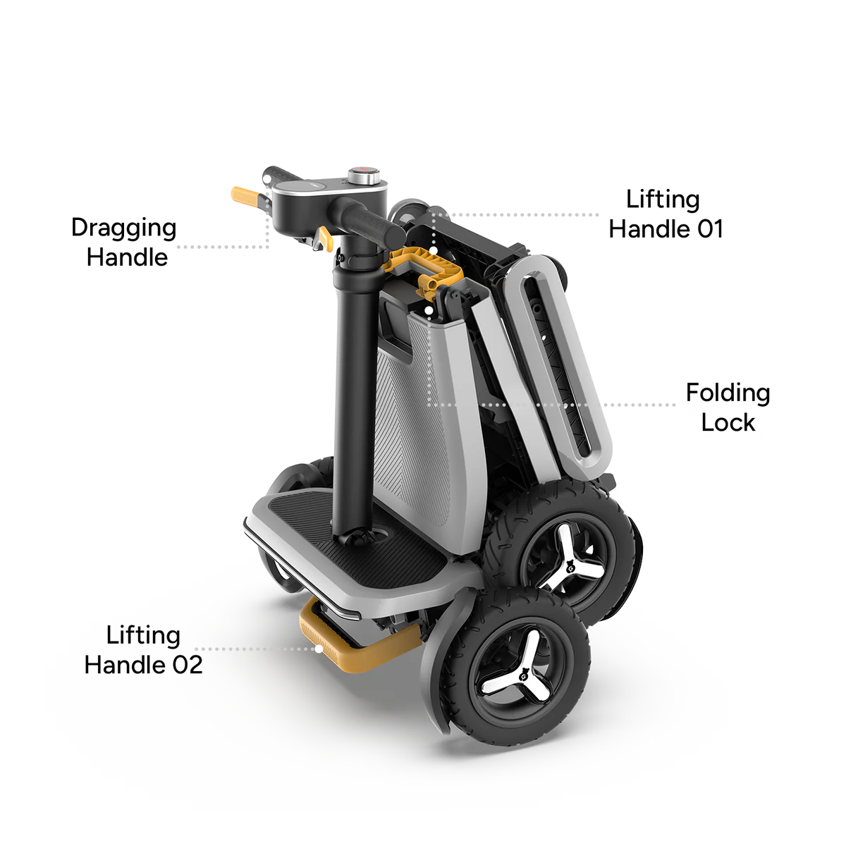 PAISEEC L5 - Lightweight Mobility Scooter