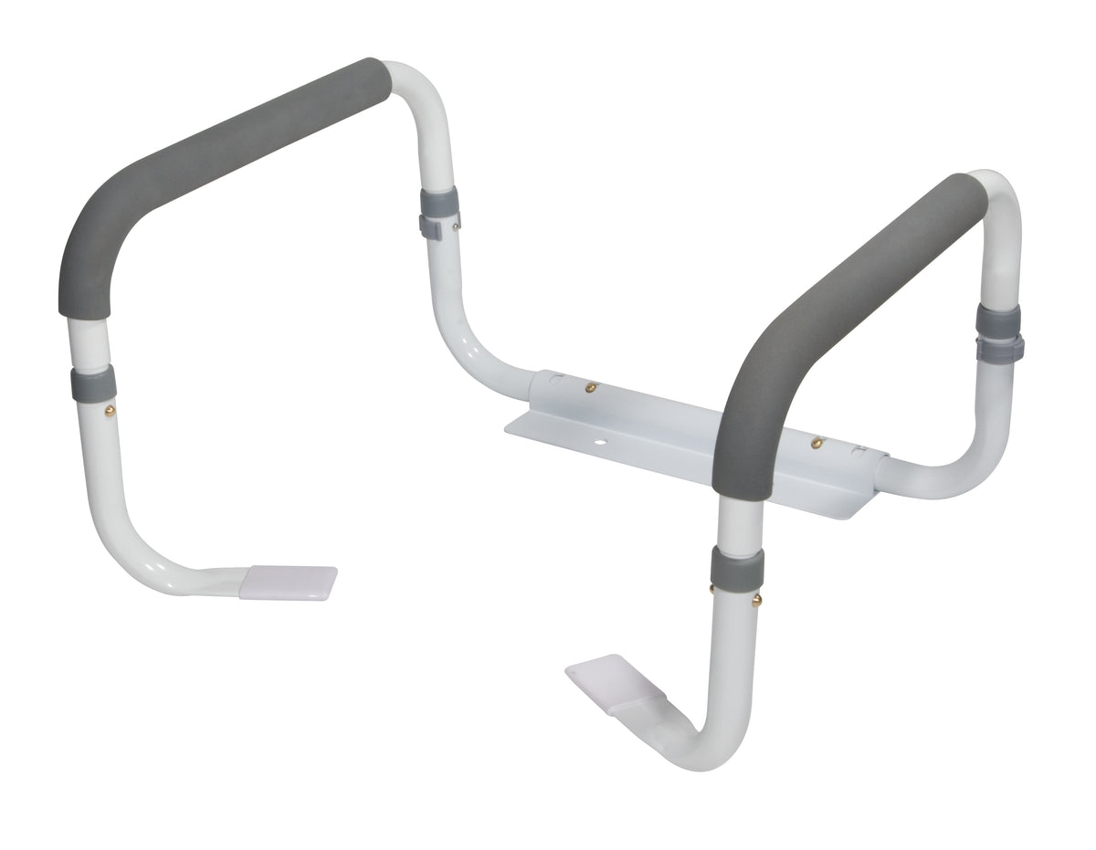 Toilet Safety Rails with Adjustable Width Arms