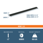 TRANSITIONS® Angled Entry Mat