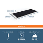 TRANSITIONS® Angled Entry Plate